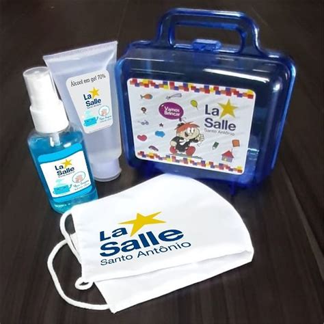 Kit Higiene Escolar Personalizado Sua Marca Em Destaque