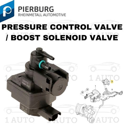 Pierburg Germany Pressure Control Valve Boost Solenoid Valve Bmw F