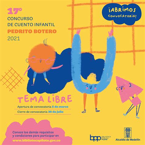 17 Concurso De Cuento Infantil Pedrito Botero On Behance