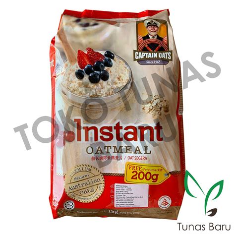 Jual Instant Oatmeal Captain Oats Oat Instan Australia Shopee Indonesia