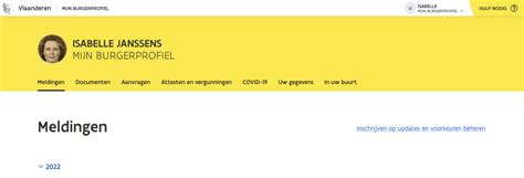 Waar Vind Ik De Info Uit Mijn Burgerprofiel Webversie Terug In De App