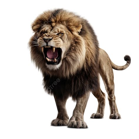 Lion Walking Wild Cat Transparent Background Lion Tiger Animal Png