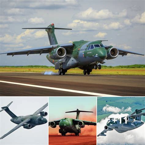 Brazilian Air Forces Embraer C 390 Millennium Fleet Achieves 10 000