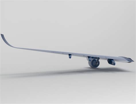 Airbus A350 Wing 3D model 3D printable | CGTrader