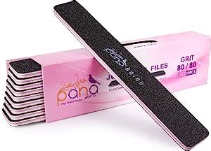 Amazon 10pcs PANA Jumbo Double Sided Emery Nail File For