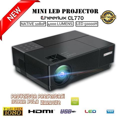 Jual Cheerlux Cl Home Full Hd Lumens Projector Home Theater