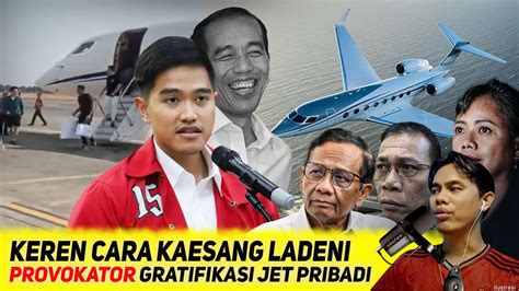 SANG TITISAN JOKOWI KEBERANIAN KAESANG HADAPI ISU JET PRIBADI PUAN