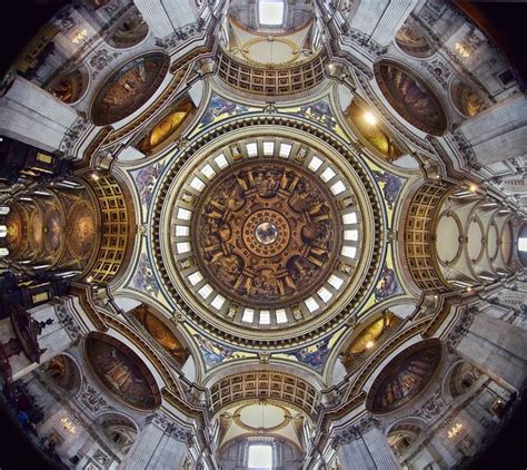 Stunning Dome Of St Paul S Cathedral In London