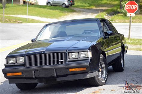 1987 Buick Regal Grand National Coupe 2 Door 38l Turbocharged Ac Sun Roof