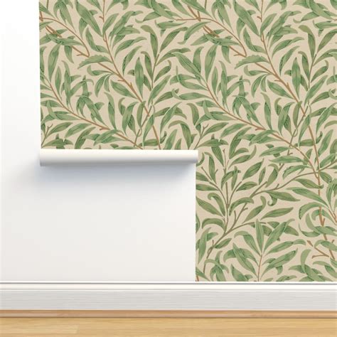 William Morris Willow Bough Original Wallpaper Spoonflower