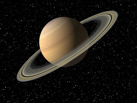 Saturn Planet Rings