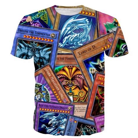 Yu Gi Oh D Short Sleeve Anime T Shirt Yu Gi Oh Look E Otaku