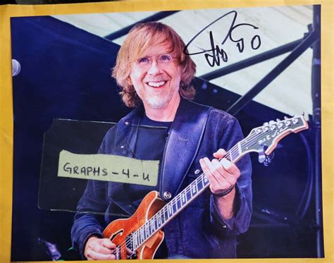 Trey Anastasio Signed Phish Autograph Coa 8x10 Proof A Ebay