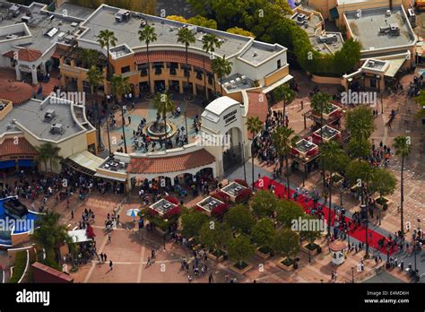 Universal Studios Hollywood Los Angeles California Usa Aerial