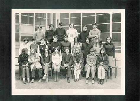 Photo de classe Seconde B de 1967 Lycée Paul Doumer Copains d avant