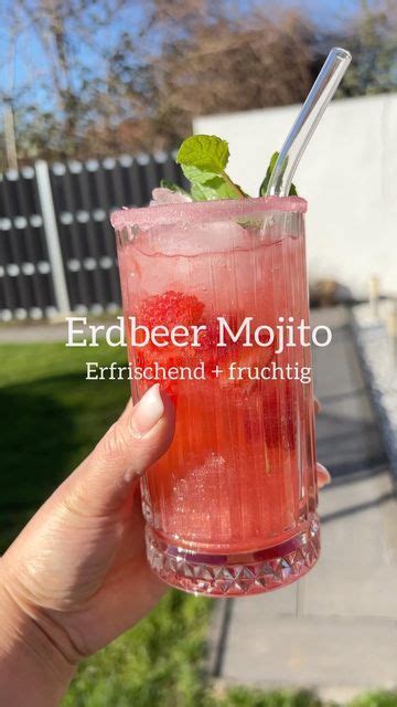 Dines Kitchen On Instagram Erdbeer Mojito Mocktail Super