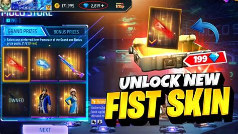 Scorpio Fist Skin Free Fire New Moco Store Event Free Fire Free