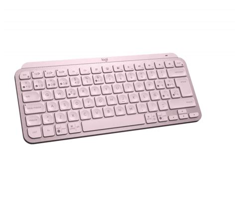 Teclado Logitech Mx Keys Mini Multi Device Bt Iluminado Rose Sp Teslards