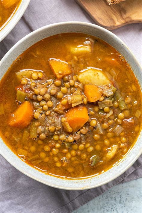 Spanish Lentil Soup Sopa De Lentejas Six Hungry Feet