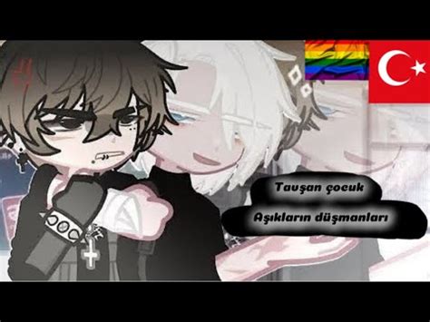 Aşıkların düşmanı tavşan çocuk part 01 türkçe çeviri gay bl gacha story YouTube