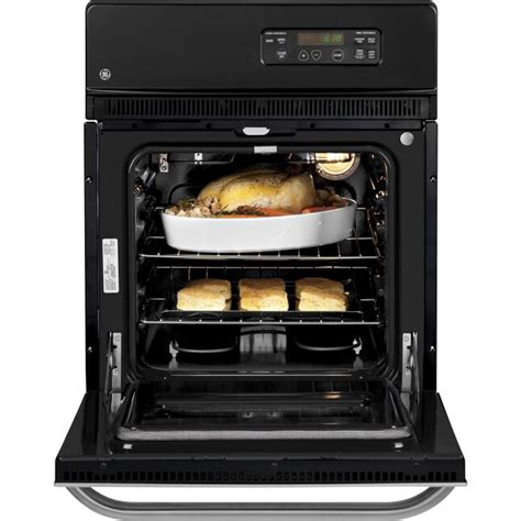 Ge 24 In Single Electric Wall Oven Stainless Steel In The Single Electric Wall Ovens