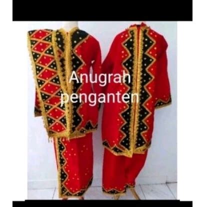 Jual Baju Adat Nias Spasang Shopee Indonesia