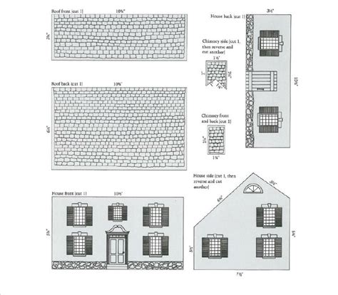 20 Free Gingerbread House Templates For 2023 Printable Jpeg And Pdf