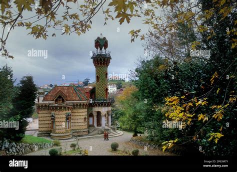 Comillas Cantabria El Capricho By Gaud Built Stock Photo Alamy