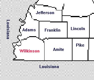 Wilkinson County Maps