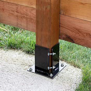 Simpson Strong Tie E Z Base 4 In X 4 In Powder Coated Wood 49 OFF