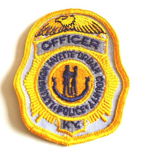 LEXINGTON FAYETTE KY URBAN COUNTY POLICE OFFICER - POLICE BADGE EU