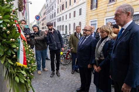 25 Aprile Ministro Sangiuliano A Museo Liberazione Resistenza