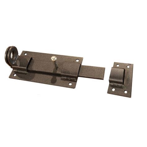 Купить Засов (шпингалет) средний плоский полимер черний /сірий 145х80мм ...