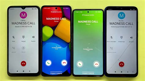 Samsung Galaxy A A Incoming Call Two Xiaomi Redmi C Nfc Outgoing