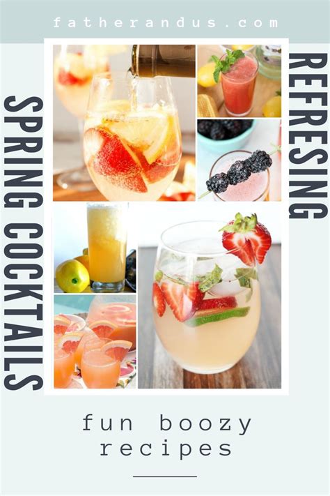 Refreshing Spring Cocktails