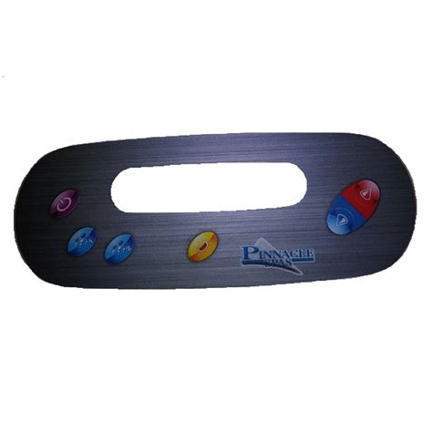 Topside Overlay Gecko IN K450 6 Button Pinnacle Spas 7518A Store Hot Tub Parts