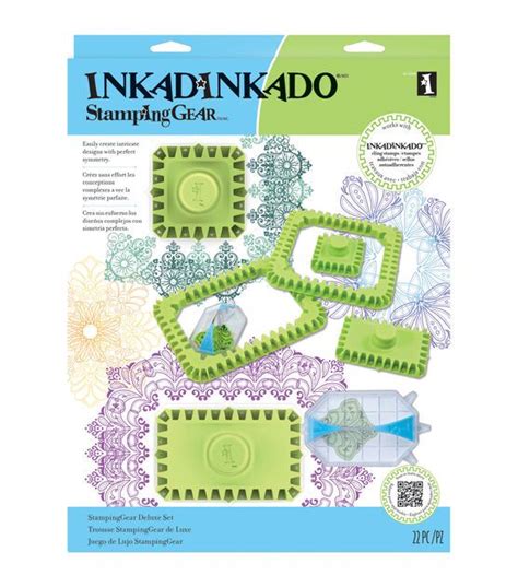 Inkadinkado Stamping Gear Deluxe Set Square And Rectangle JOANN