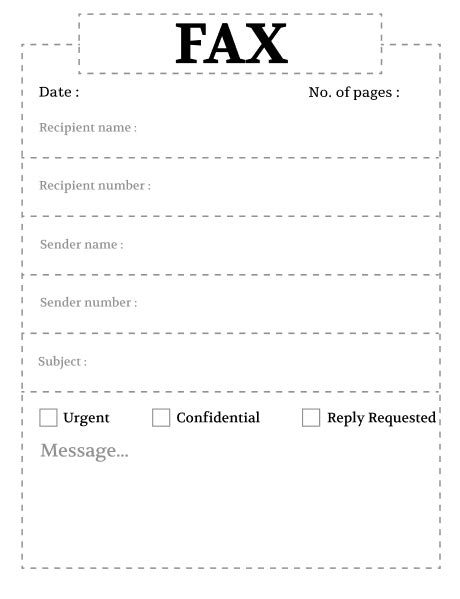 Medical Fax Cover Sheet Download Free Pdf Or Doc Now