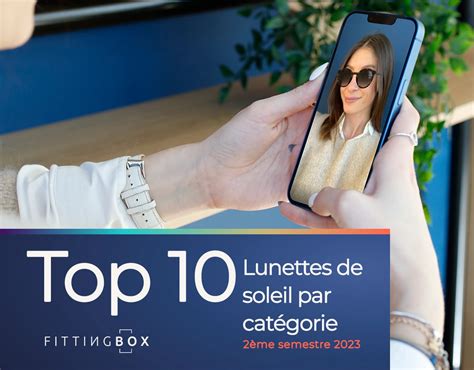 Top 10 lunettes de soleil par catégorie Q2 2023