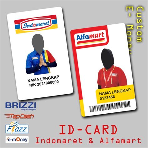 Jual Id Card Idcard Indomaret Alfamart Bisa E Money Brizzi