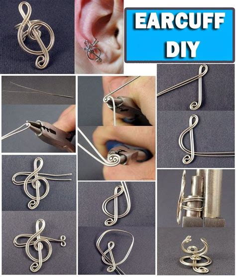 10 Extremely Unique Pieces Of Diy Earcuffs Ear Cuff Diy Ear Cuff