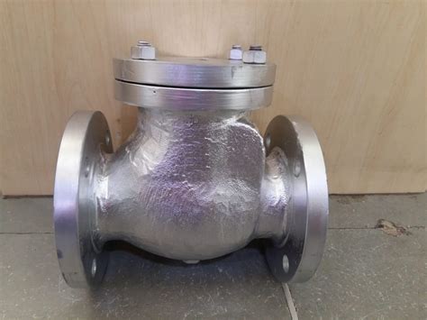 Flange End Carbon Steel Stainless Steel Cast Iron Non Return Valve Size 25mm To 600mm At Rs