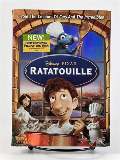 RATATOUILLE WALT DISNEY Pixar Animazione DVD Classico Film Per Famiglie