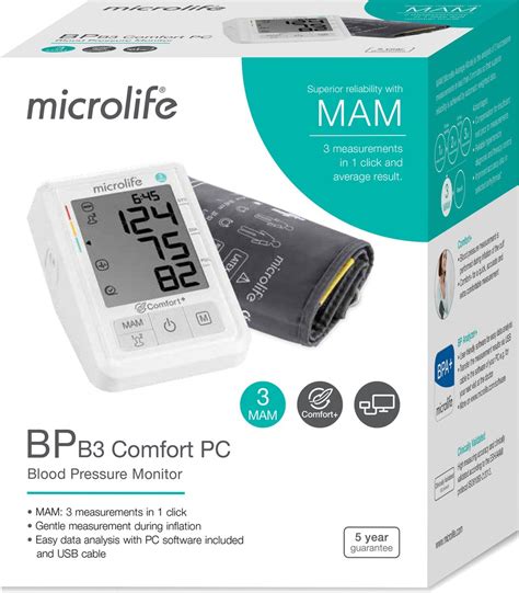 Microlife Bpb Comfort Pc Blood Pressure Monitor Fehilys