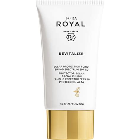 JAFRA ROYAL Revitalize Protector Solar Facial Fluido Amplio Espectro