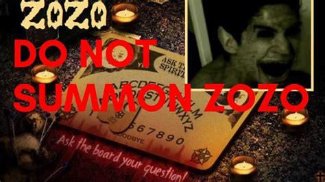 Zozo The Demon What Could Happen When Using A Quija Board Youtube