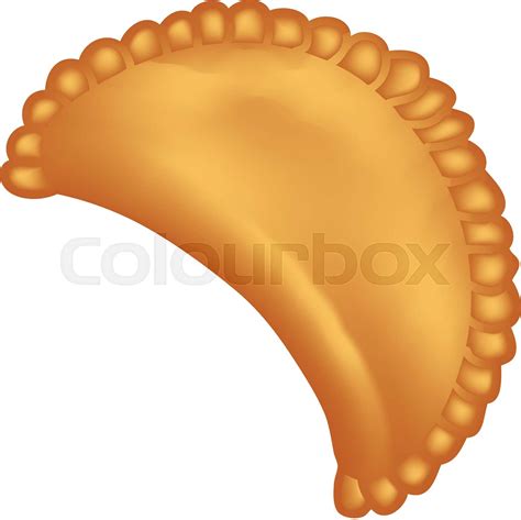 Empanada Fried Pie Stock Vector Colourbox