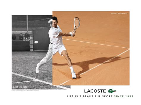 Tennis Star Novak Djokovic Is Lacostes New Ambassador Latf Usa