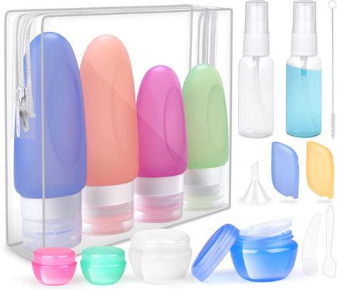 Pcs Travel Bottles Set For Toiletries Opret Silicone Travel