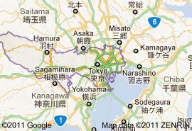 Tokyo City Map Details Area | Map of Tokyo City Pictures